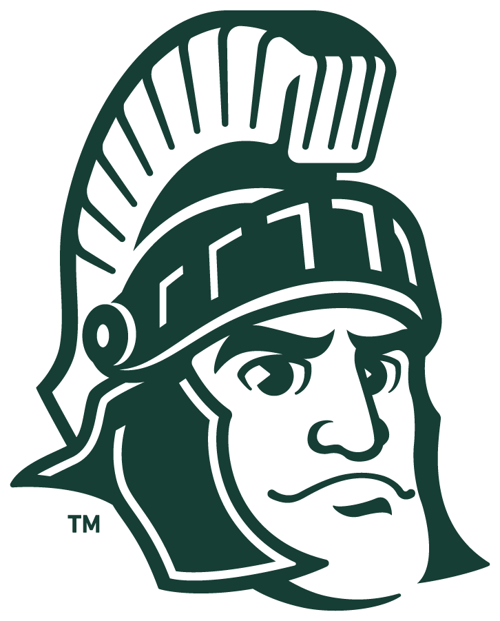 Michigan State Spartans 2016-Pres Mascot Logo v3 DIY iron on transfer (heat transfer)...